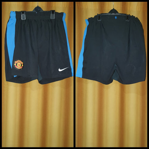 2009-10 Manchester United Away Shorts Size Medium