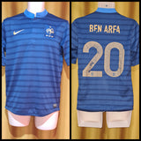 2012-13 France Home Shirt Size Small - Ben Arfa #20