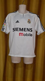 2003-04 Real Madrid Home Shirt Size Small - Ronaldo #9