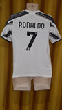 2020-21 Juventus Home Shirt Size 15-16 Yrs - Ronaldo #7