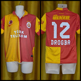 2012-13 Galatasaray Home Shirt Size Small - Drogba #12