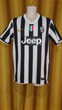 2013-14 Juventus Home Shirt Size Large - Pogba #6
